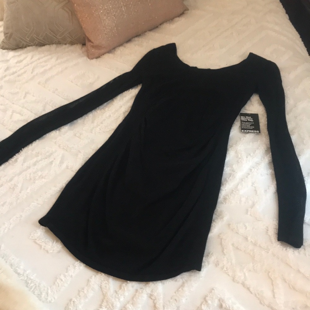 Express long sleeve dress